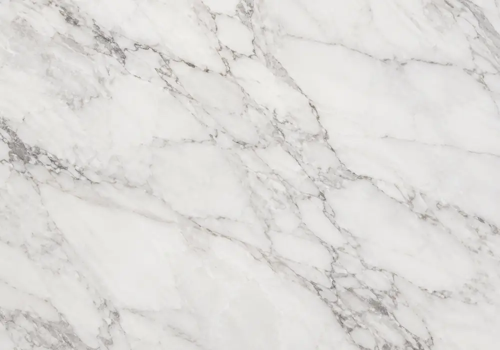 Arabscato marble price image: white, grey and blue, sweeping ribbons and branching veins, and realistic mineral character.