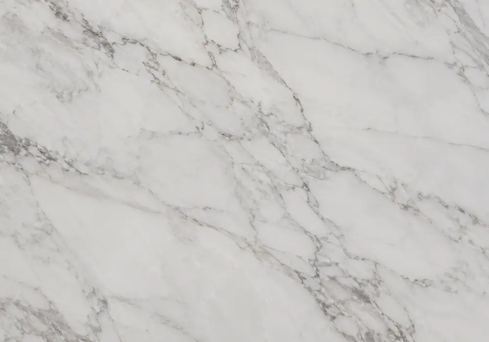 Athens Grey marble console table with smoky grey and taupe stone featuring soft cloudy natural movement.