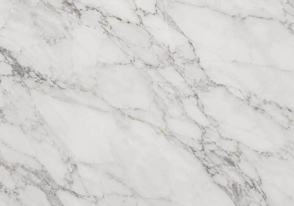 Badal marble foyer wall cladding with cloudy silver-grey tones, soft white veining and a polished architectural finish.