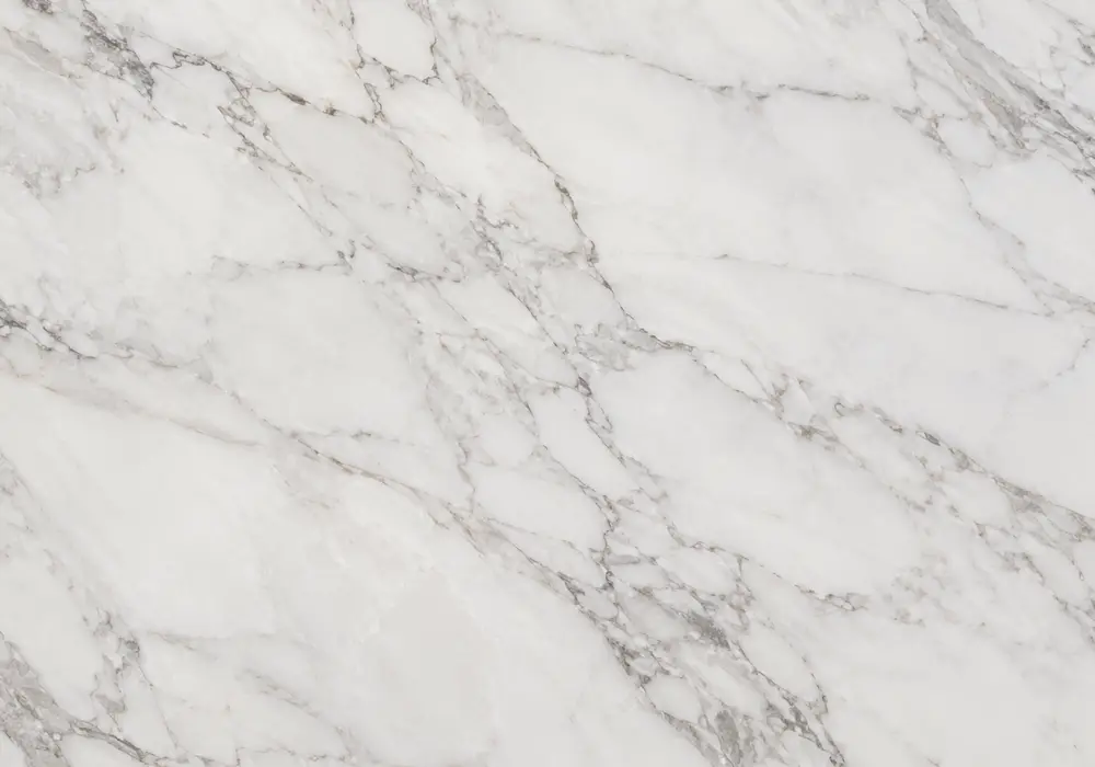 Banswara marble slab in a luxury bathroom, showing natural veining, polished stone depth and refined architectural detail.