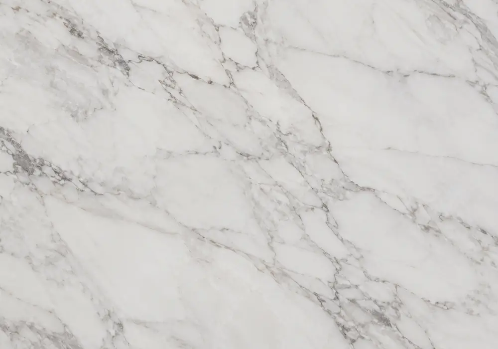 Spanish Bianco Marfil in a luxury bathroom, showing natural veining, polished stone depth and refined architectural detail.