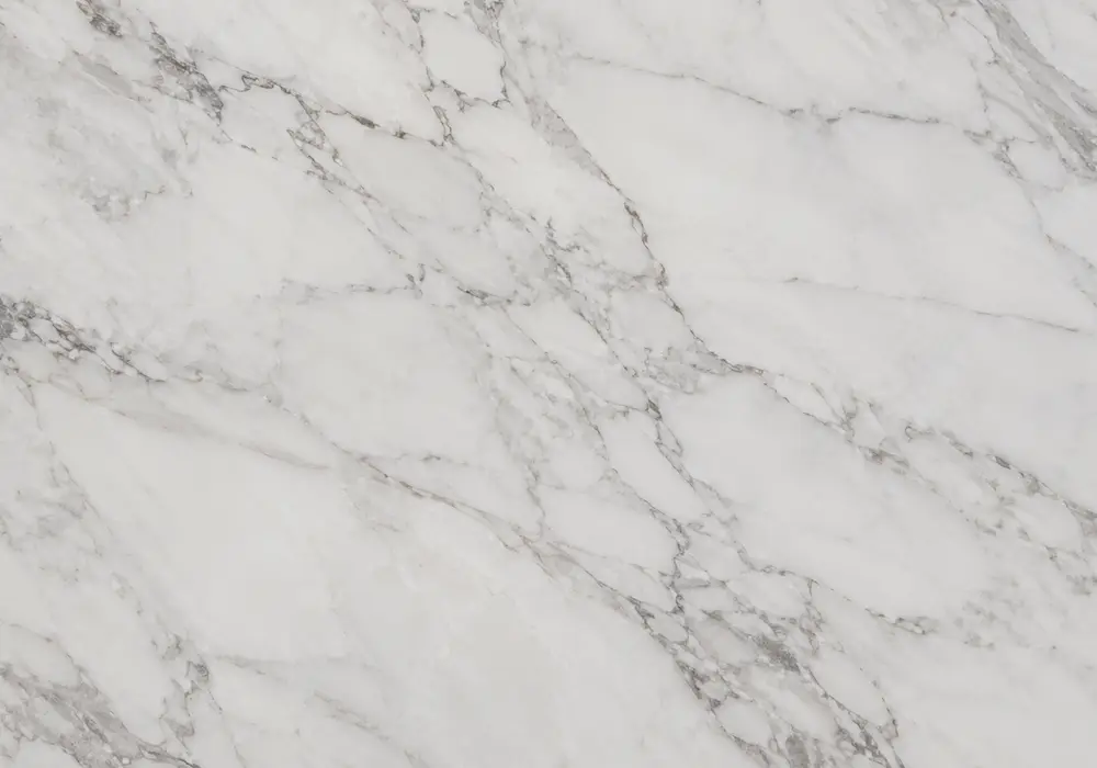 Italian Bianco White featured in an Italian-style hotel lobby, with realistic stone depth and refined architectural detail.