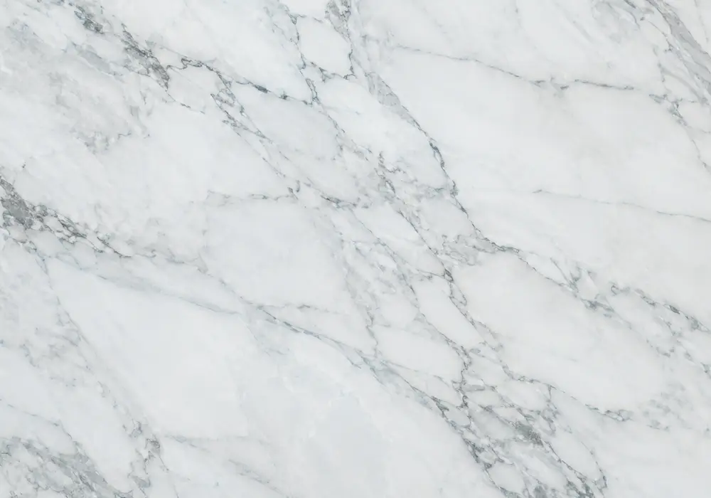 Blue Marble showcased in a premium stone gallery with upright slabs, finish samples and refined interiors