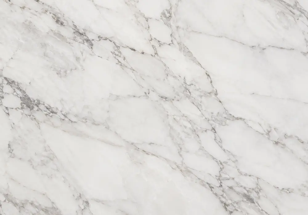 cherry-red marble in a dramatic hotel lounge, with polished stone depth, natural veining and refined architectural detail.