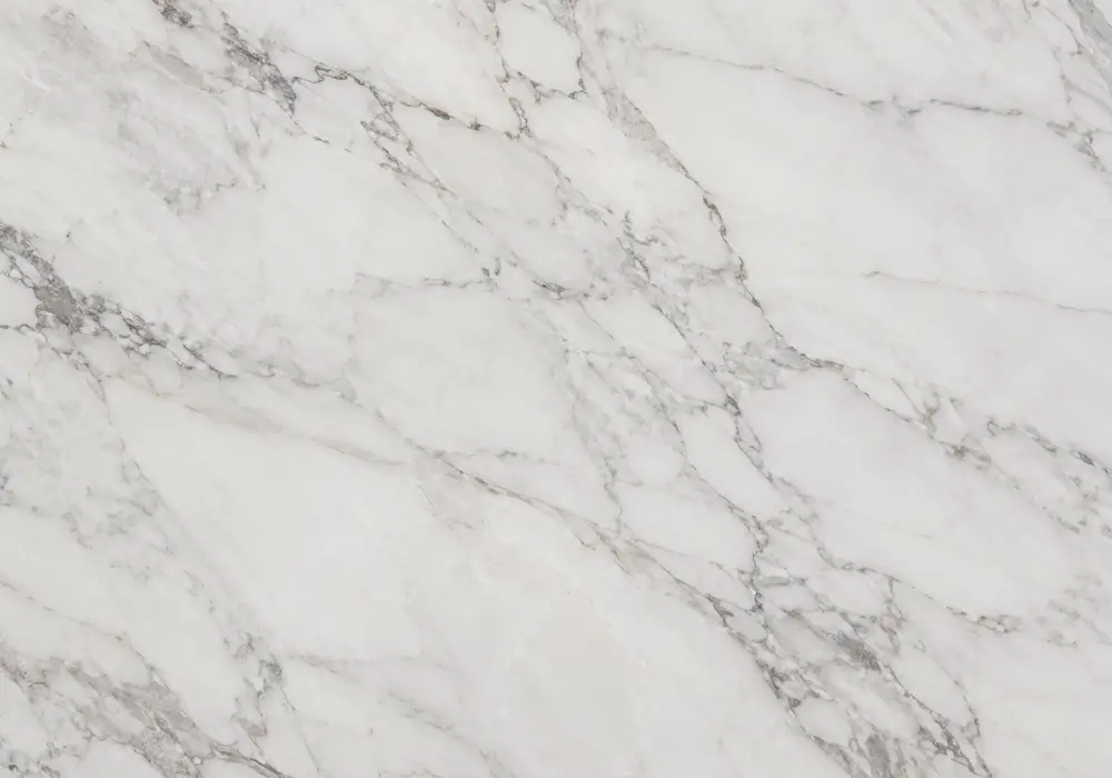 Crema Valencia stone shown as polished, honed and brushed samples beside indoor flooring and a sheltered exterior test panel.
