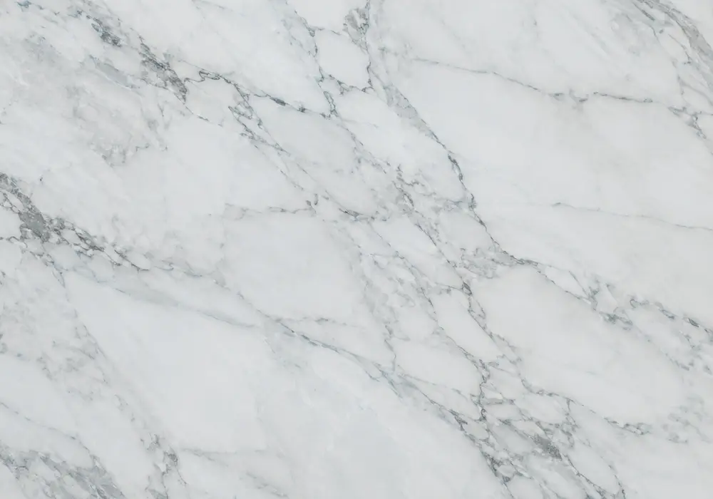 Dark Blue marble premium reception wall with navy stone and sweeping silver-white mineral veins