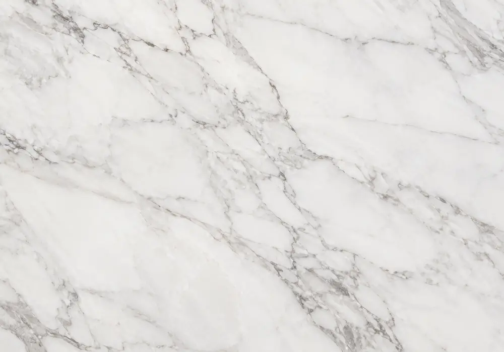 Detailed dark grey marble slab slab with grey and charcoal, clouded movement and natural veining, and controlled reflections.