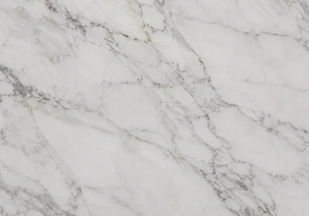 Desert Rose marble elegant foyer cladding with warm ivory-beige stone and delicate cream and light-brown movement.