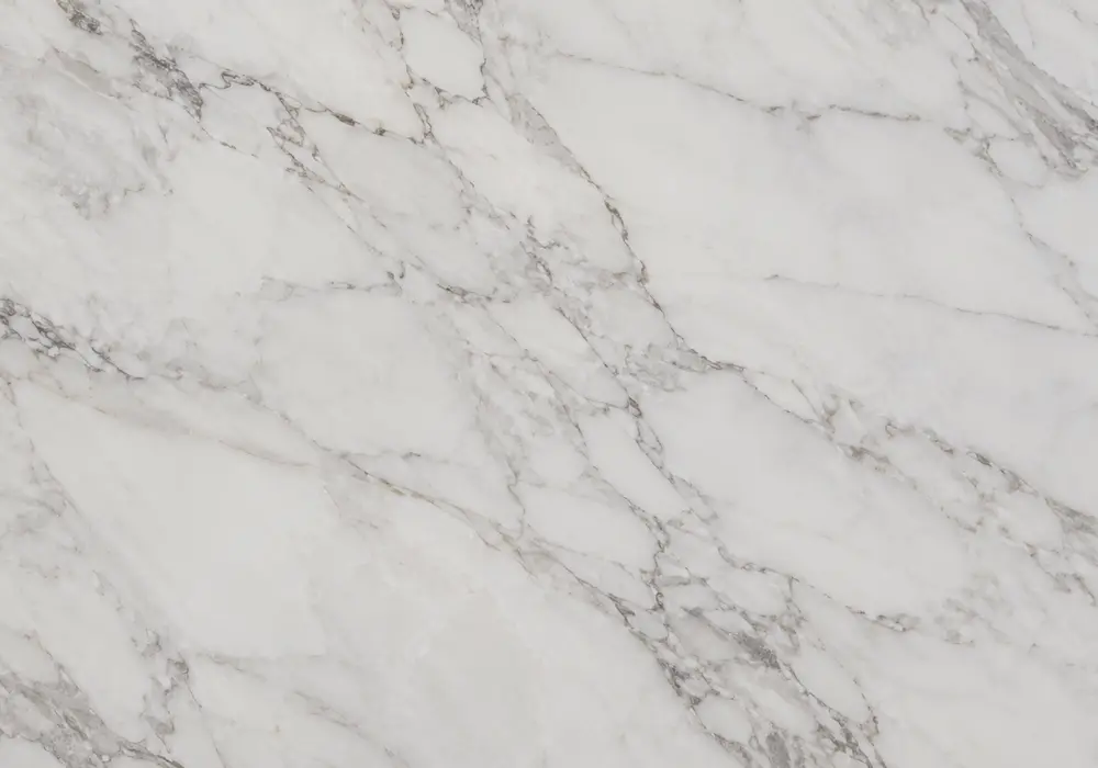Emperador Grey marble refined fireplace cladding with silver-grey stone and fine pale branching veins