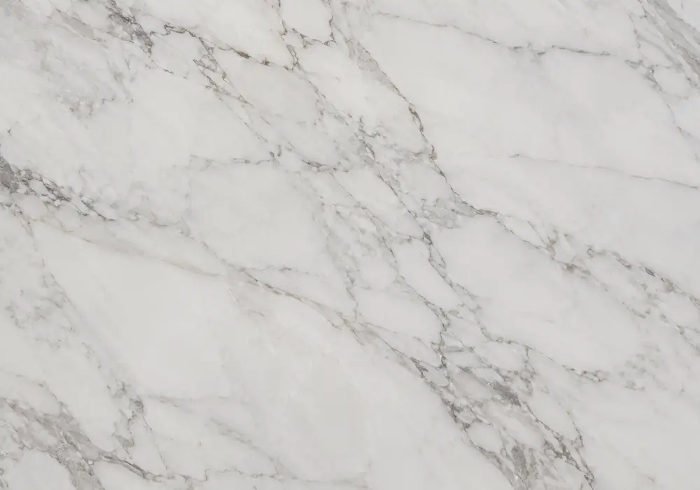 Estremoz flooring with polished floor and vanity, honed shower surfaces and stairs in ivory-blush stone with pink-red veins.