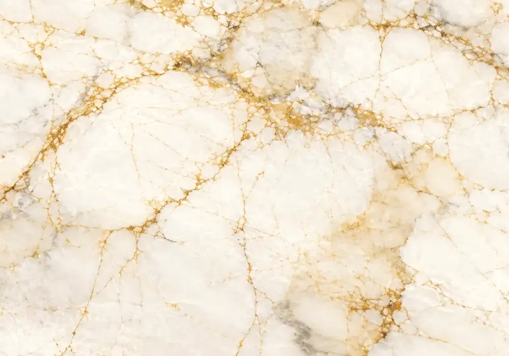 Gold Spider marble in a luxury bathroom, with natural mineral movement, realistic depth and refined architectural detailing.