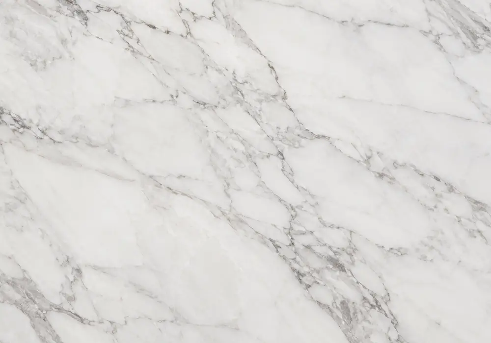 Emperador Fume marble in a corporate lobby, showing natural veining, realistic finishes and elegant architectural lighting.
