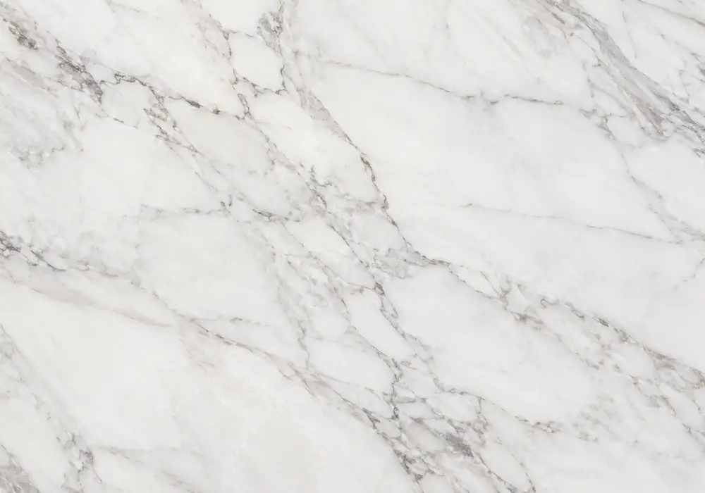 Grey Night marble contemporary reception panel with graphite-grey stone and understated pale mineral veining.
