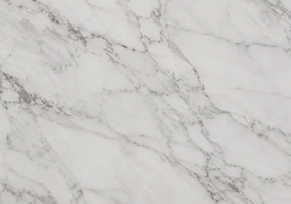 Grey Emperador marble in a corporate lobby, showing natural veining, polished stone depth and refined architectural detail.