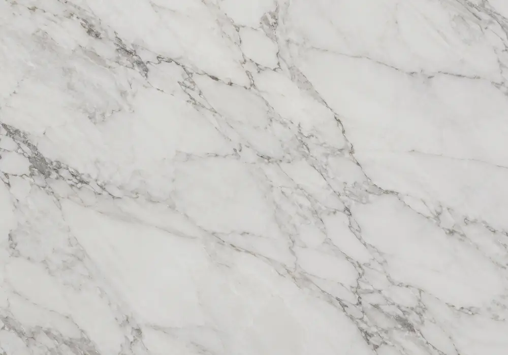 Crema Marfil marble compared with ivory and honey beige slabs across hotel flooring, wall panels, fossils and stone swatches
