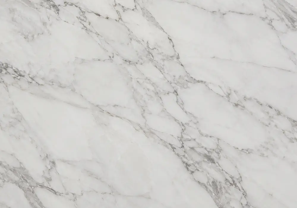 Warm ivory, sand and honey tones with fossils and soft veins create an elegant polished natural beige marble surface design.