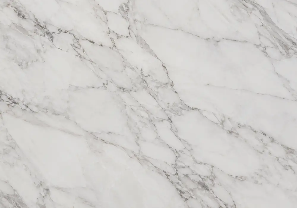 Statuario Michelangelo in a luxury bathroom, with natural veining, realistic stone depth and refined architectural detail.