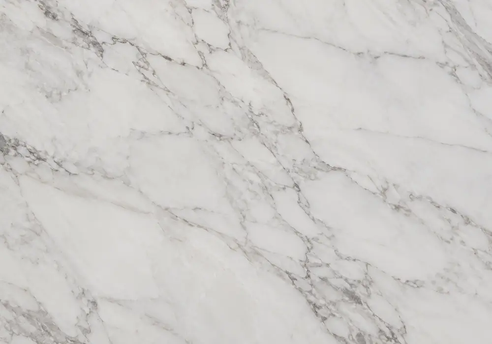 Port Laurent marble in a luxury lounge, showing natural veining, realistic stone depth and refined architectural detail.