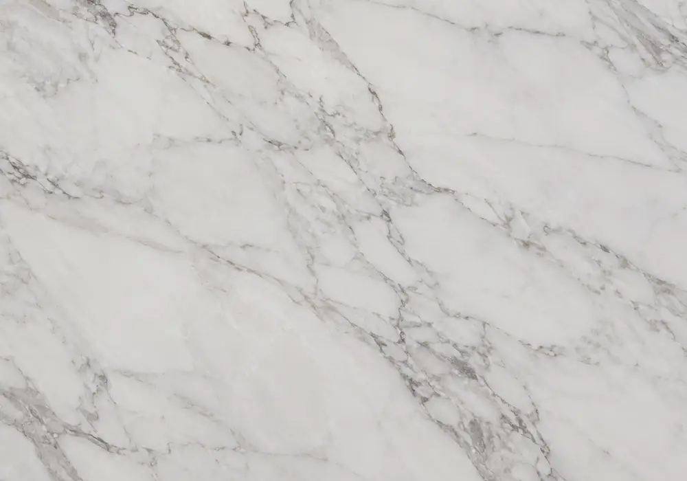Ocean marble designer dining tabletop with deep blue-grey stone and flowing silver wave-like veining