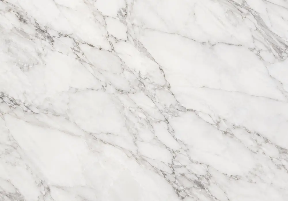 Olympus Grey marble in a luxury bathroom, with authentic veining, polished stone depth and refined architectural detailing.