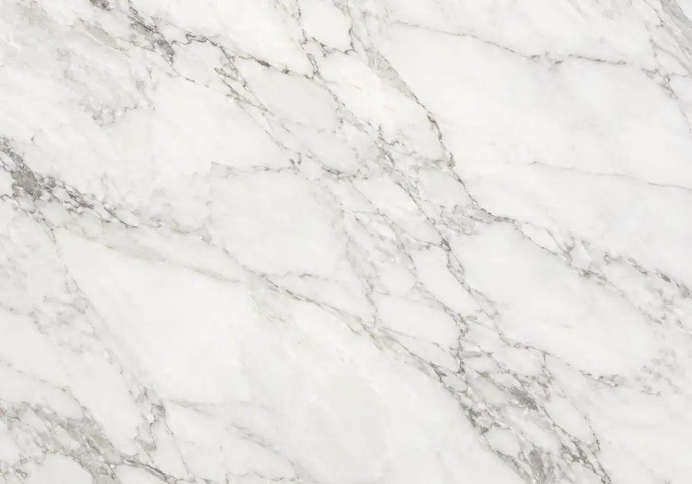 Pakistan Sunny Grey marble dining table with soft grey stone and subtle white, silver and pale-grey veining.