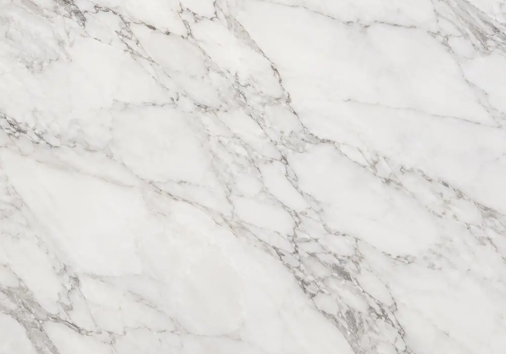 Palissandro White Marble architectural wall panels with creamy stone and flowing beige-brown linear veins.