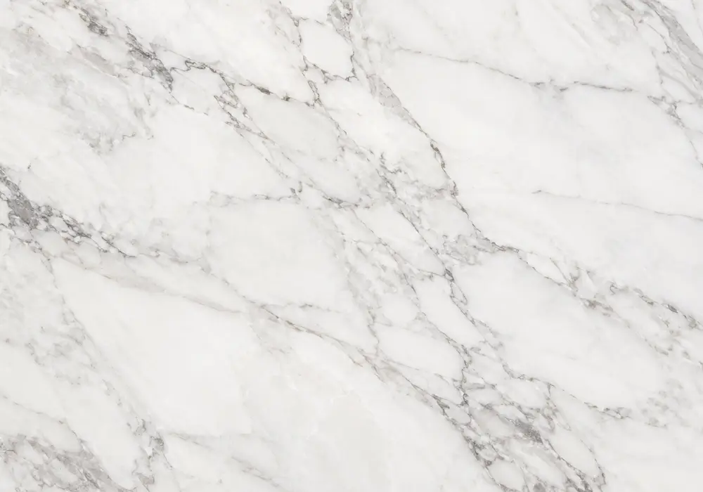 Phoenix marble refined reception wall with warm natural stone tones and expressive flowing mineral patterns