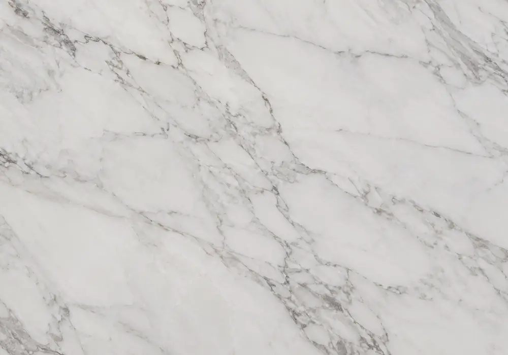 Pietra Gray countertop in honed graphite with fine white veins, plus polished panel, vanity and sheltered exterior sample.