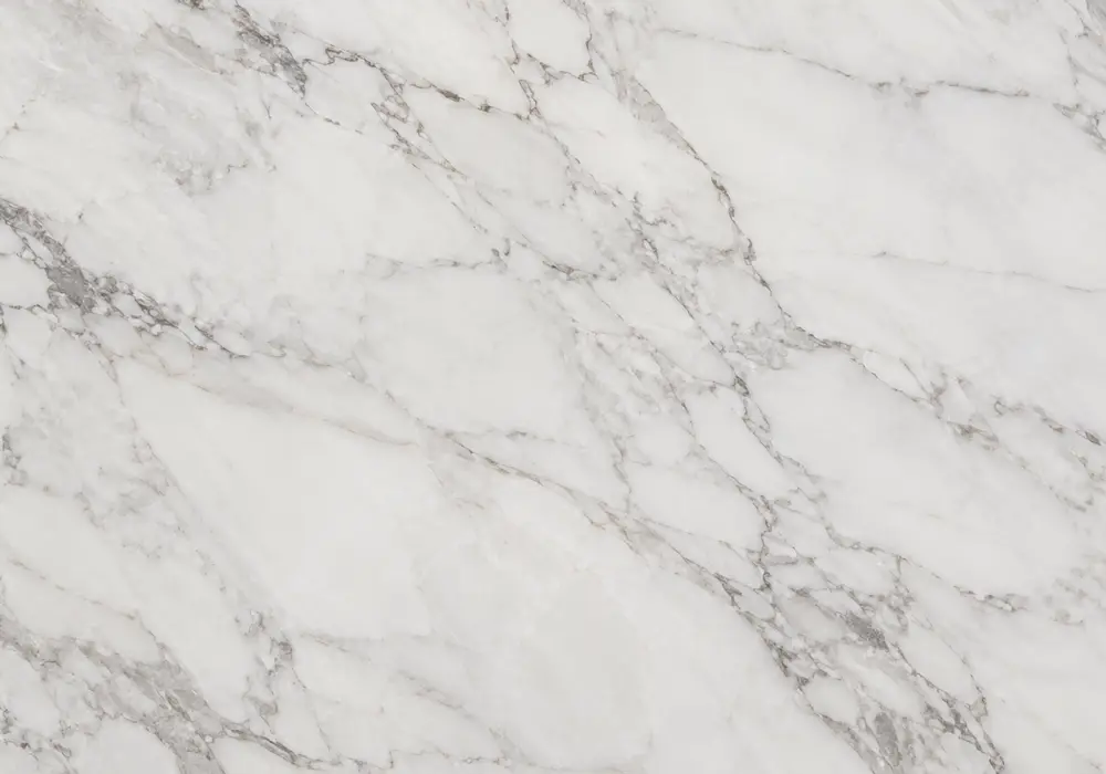 Minimal white lines cut across dark charcoal Pietra Grey Marble, emphasizing its elegant Lashotor Iran origin character.