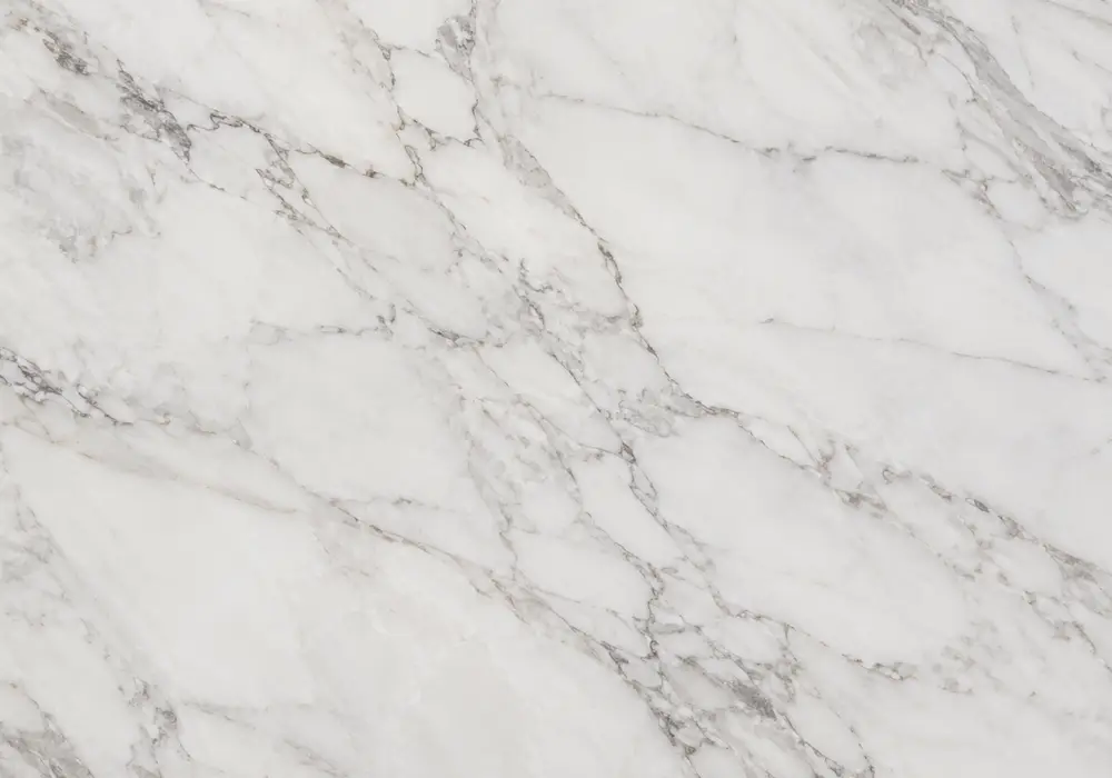 Rosa marble decorative wall panel with blush pink and rose tones, flowing cream, grey and burgundy veining.