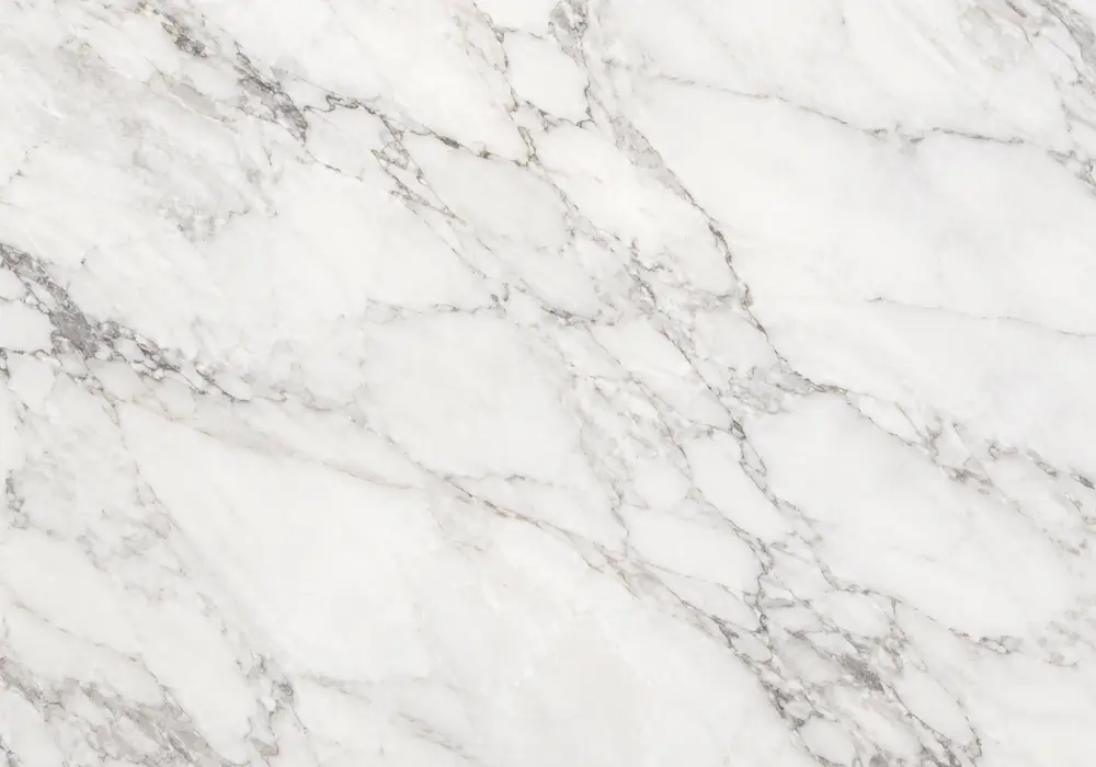 Rosa Perlino marble price slab featuring rose and cream, sweeping ribbons and fossil details, with realistic polished depth.