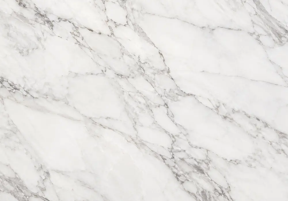 Rosalia marble boutique foyer wall with pink-beige stone and fine burgundy, brown and rose veining.