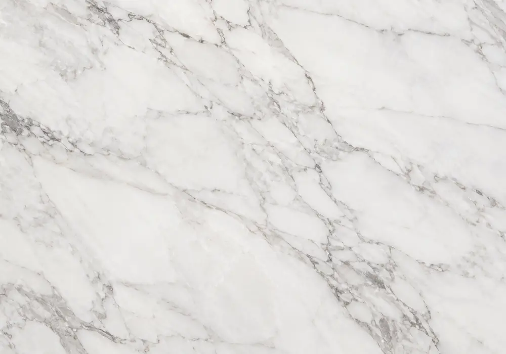 rose beige stone in a residential bathroom, with natural mineral detail, realistic depth and refined architectural detail.