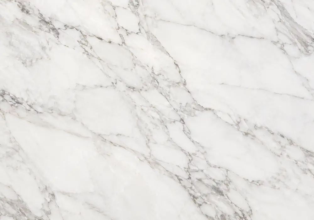 Serpeggiante Marble displayed in a luxury stone showroom with upright slabs, refined applications and finish samples