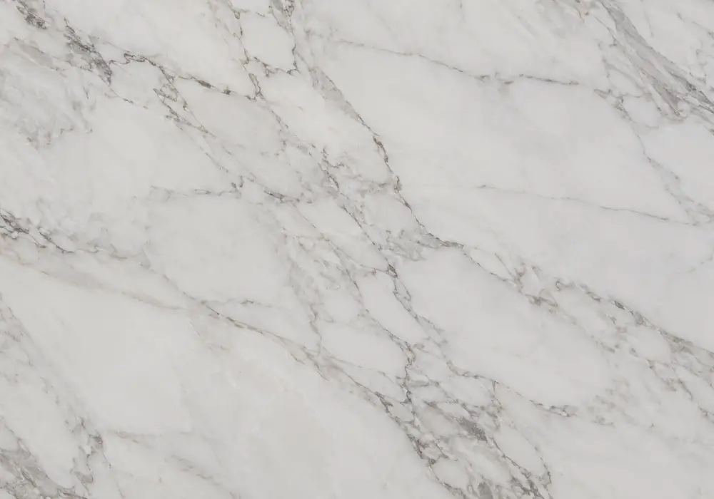 Long fine beige and taupe bands ripple across Serpeggiante Marble, creating the refined look of Italian wood-grain marble.
