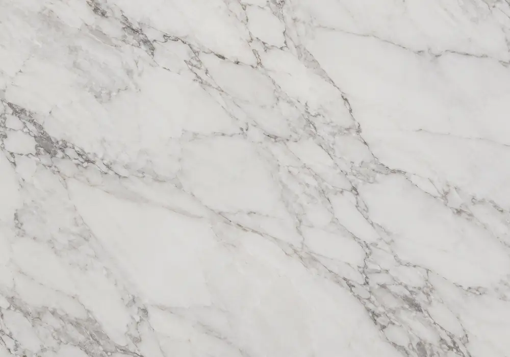 Silk Georgette slabs in a hotel corridor, with authentic veining, polished stone depth and refined architectural detailing.