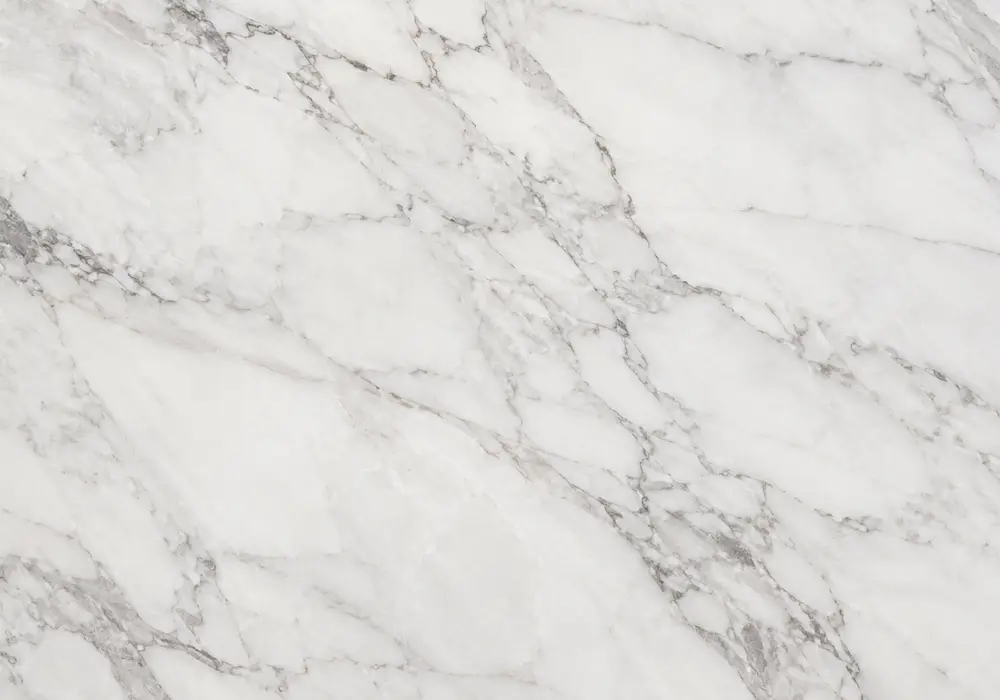 Shadow Storm marble in a contemporary bathroom, showing natural veining, polished depth and refined architectural detail.