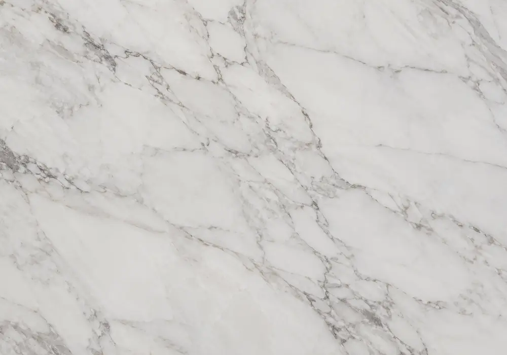 bold dark-grey veining in a villa foyer, showing natural mineral movement, natural stone depth and refined interior detail.