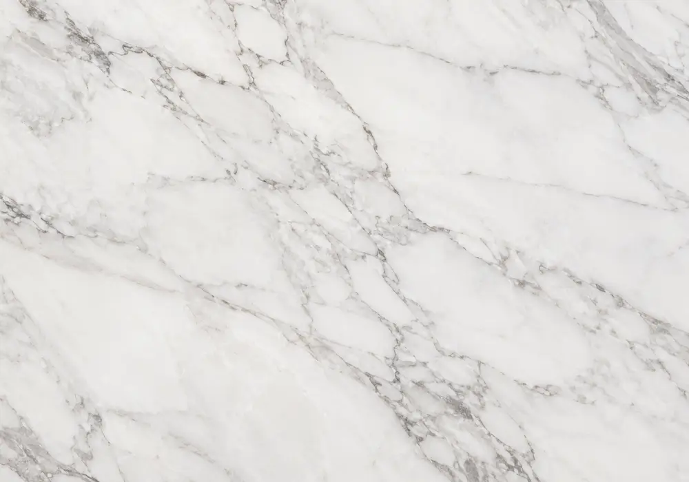 Tiger Marble luxury fireplace surround with bold grey and white striped veining in a refined stone gallery.