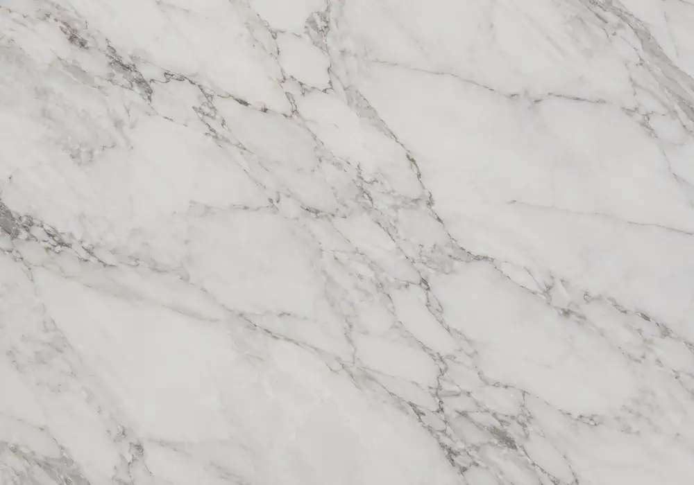 Verde Lepanto Marble bookmatched reception wall with petroleum-green stone and pale flowing veins.