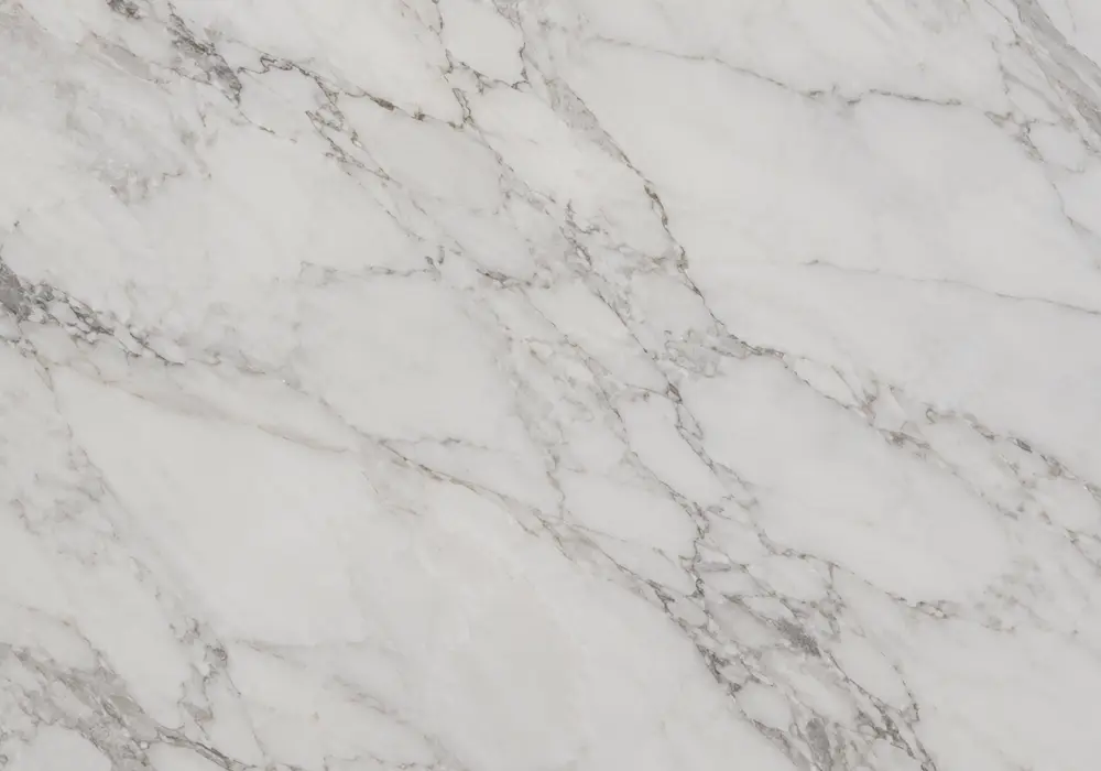 white red marble UAE on patterned flooring and mosaic with ivory and burgundy stone, red veins and contrasting wall detail.