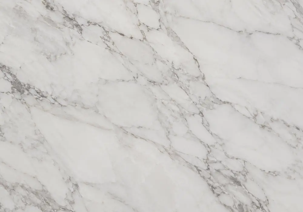 Carrara CD selection in a classic bathroom, showing natural veining, realistic finishes and elegant architectural lighting.