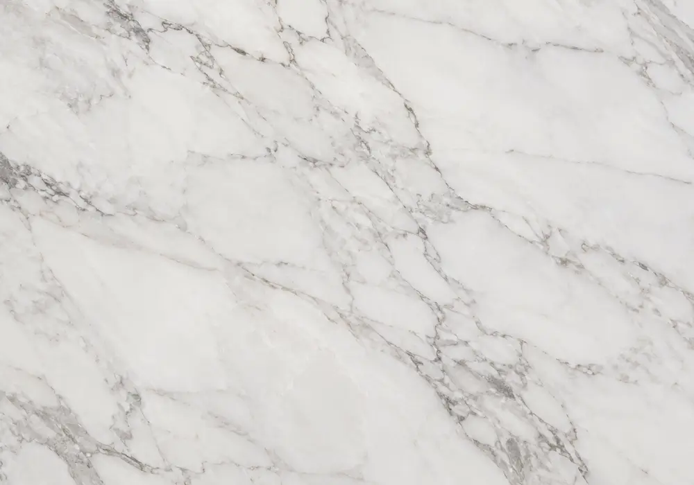 White Civic Marble slab with sample, identification tag and documents for supplier and trade verification