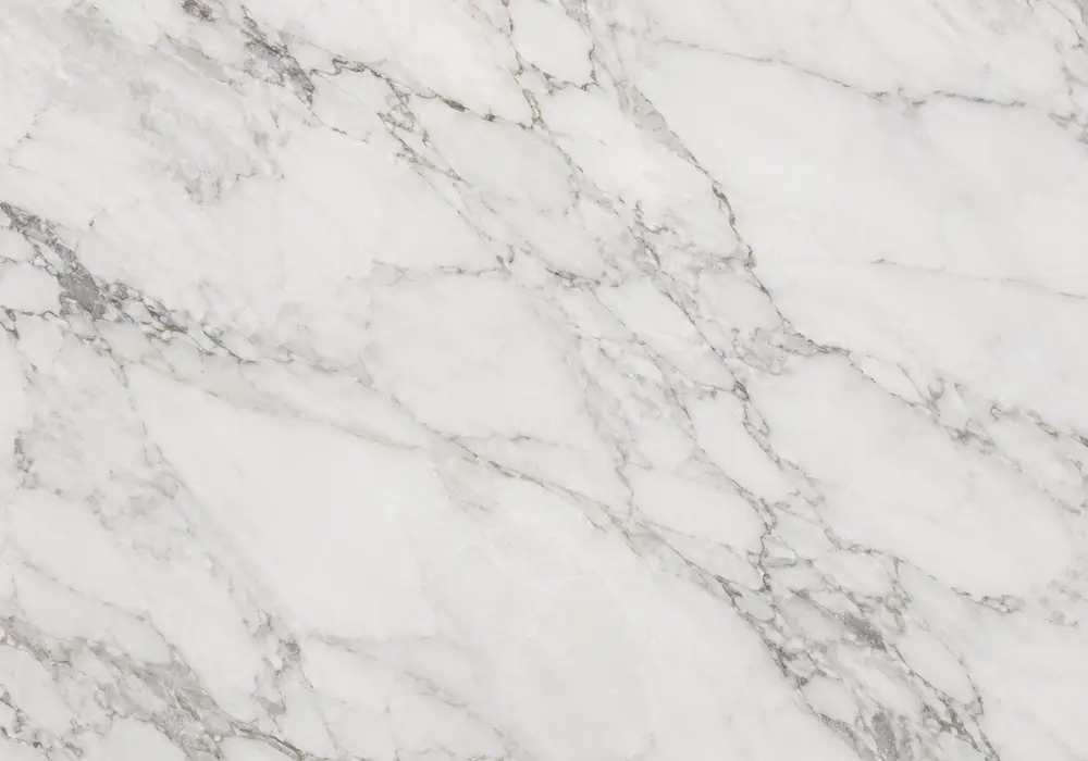 White Gold marble slab in a luxury bathroom, with authentic veining, polished stone depth and refined architectural detail.