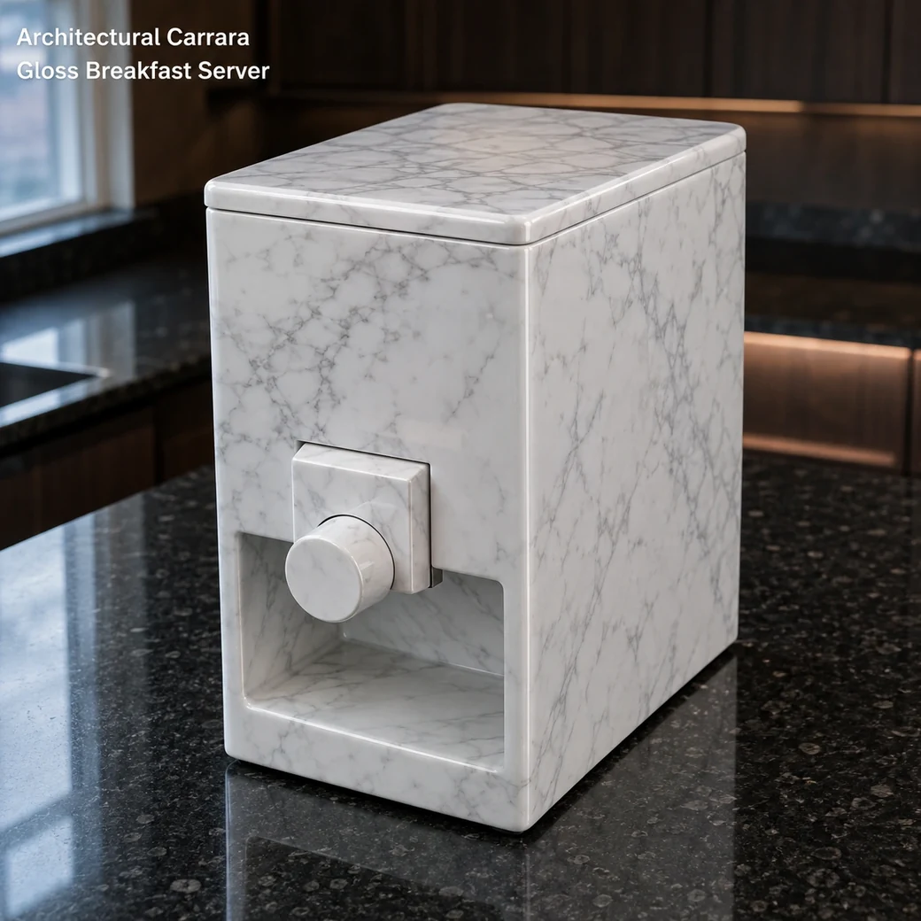 Marble Cereal Dispenser Small image 3