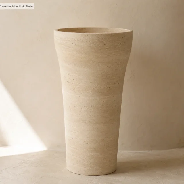 Freestanding Stone Basin Small image 2