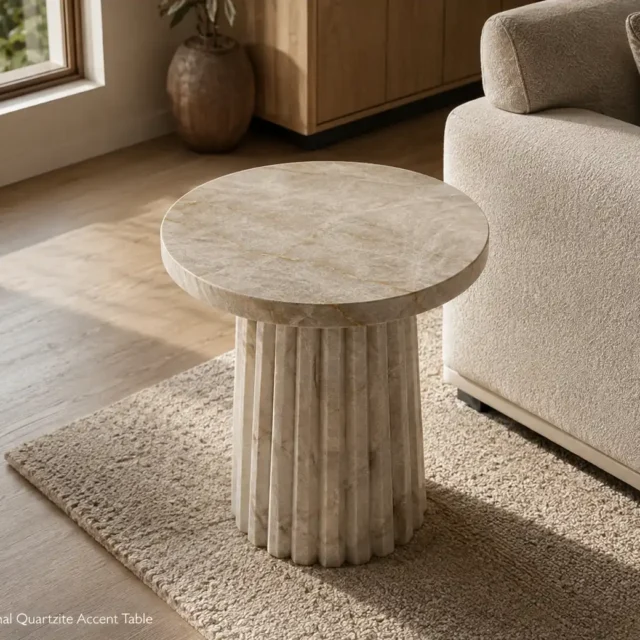 Quartzite Side Table Small image 2