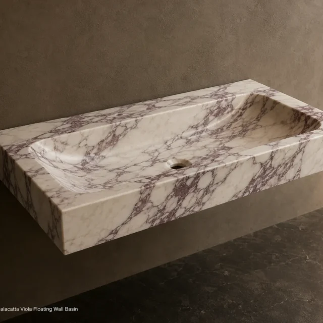 Wall Mounted Marble Basin Small image 2