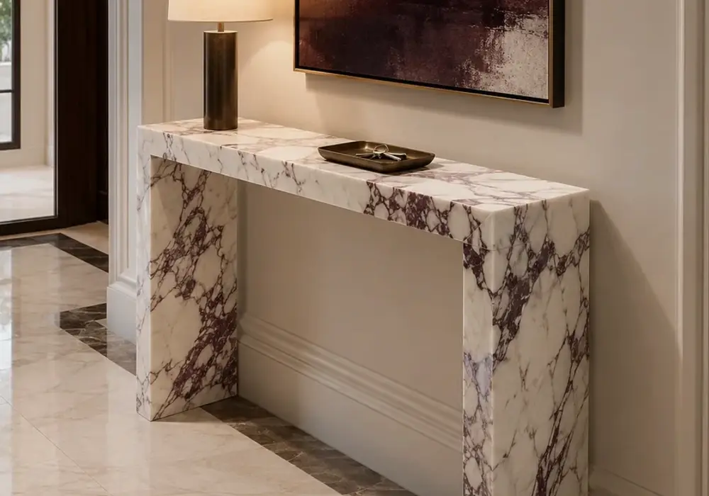 Marble Console Table Small image 1