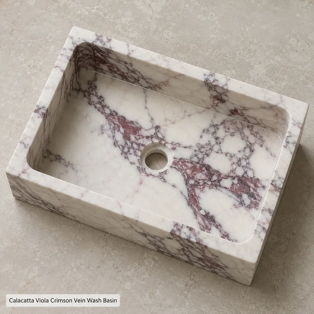 Rectangular Stone Sink Small image 3